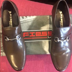 Fiesso by Aurelio Garcia Brown Loafers Nice NIB